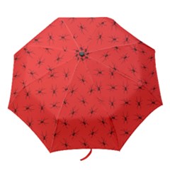 Spiders Pattern Seamless Arachnids Folding Umbrellas