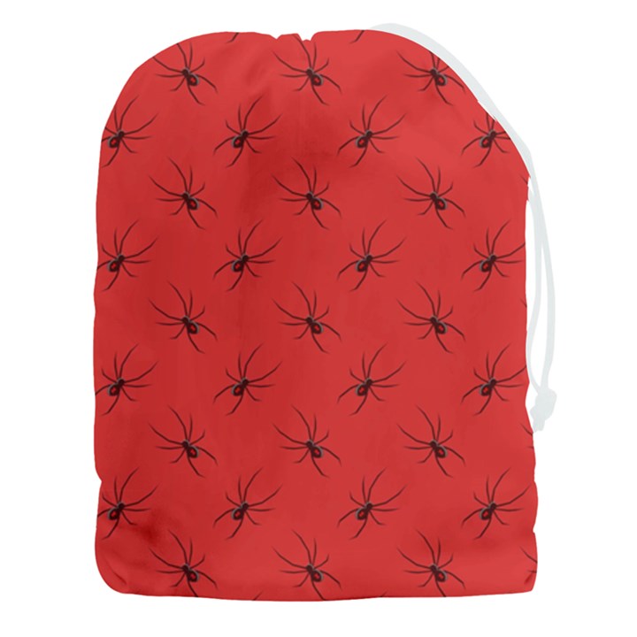 Spiders Pattern Seamless Arachnids Drawstring Pouch (3XL)