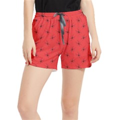 Spiders Pattern Seamless Arachnids Women s Runner Shorts