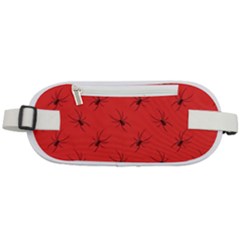 Spiders Pattern Seamless Arachnids Rounded Waist Pouch