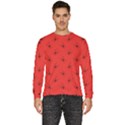 Spiders Pattern Seamless Arachnids Men s Fleece Sweatshirt View1