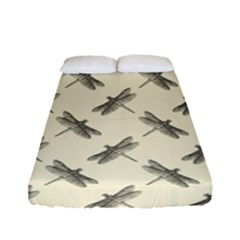 Dragonfy Insect Pattern Fitted Sheet (full/ Double Size)