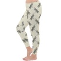 Dragonfy Insect Pattern Classic Winter Leggings View2