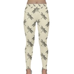 Dragonfy Insect Pattern Classic Yoga Leggings