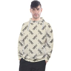 Dragonfy Insect Pattern Men s Pullover Hoodie