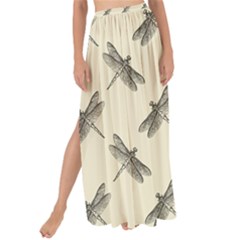 Dragonfy Insect Pattern Maxi Chiffon Tie-up Sarong