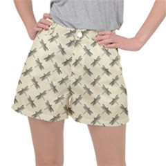 Dragonfy Insect Pattern Women s Ripstop Shorts by Maspions