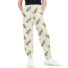 Dragonfy Insect Pattern Kids  Joggers by Maspions