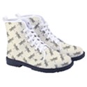 Dragonfy Insect Pattern Men s High-Top Canvas Sneakers View3