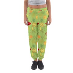 Art Fruits Pattern Women s Jogger Sweatpants by Maspions