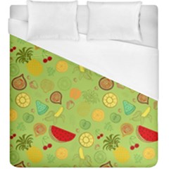 Art Fruits Pattern Duvet Cover (king Size)