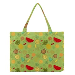 Art Fruits Pattern Medium Tote Bag