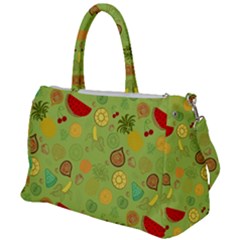 Art Fruits Pattern Duffel Travel Bag