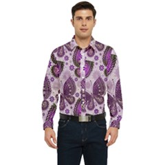 Butterflies Butterfly Insect Animal Nature Men s Long Sleeve Shirt