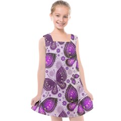 Butterflies Butterfly Insect Animal Nature Kids  Cross Back Dress