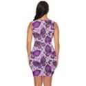 Butterflies Butterfly Insect Animal Nature Draped Bodycon Dress View4