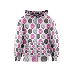 Pattern Seamless Design Decorative Kids  Zipper Hoodie