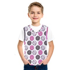 Pattern Seamless Design Decorative Kids  Basketball Tank Top