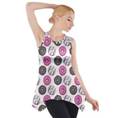 Pattern Seamless Design Decorative Side Drop Tank Tunic