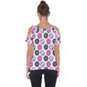 Pattern Seamless Design Decorative Cut Out Side Drop T-Shirt View2