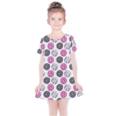 Pattern Seamless Design Decorative Kids  Simple Cotton Dress