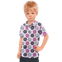 Pattern Seamless Design Decorative Kids  Polo T-shirt