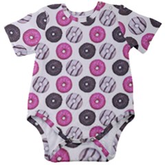 Pattern Seamless Design Decorative Baby Short Sleeve Bodysuit