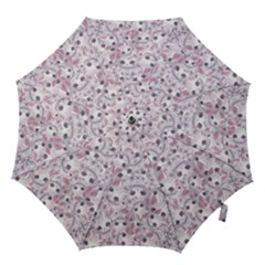 Sweet Kawaii Kitty Pattern (ai) Bk Hook Handle Umbrellas (medium) by dflcprintsclothing