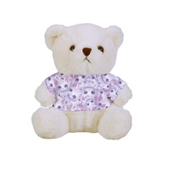 Sweet Kawaii Kitty Pattern (ai) Bk Full Print Cuddly Teddy Bear by dflcprintsclothing