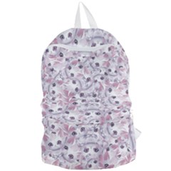 Sweet Kawaii Kitty Pattern (ai) Bk Foldable Lightweight Backpack by dflcprintsclothing