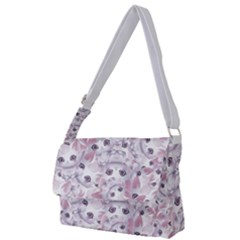 Sweet Kawaii Kitty Pattern (ai) Bk Full Print Messenger Bag (s) by dflcprintsclothing