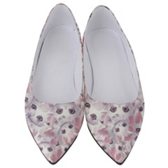 Sweet Kawaii Kitty Pattern (ai) Bk Women s Low Heels by dflcprintsclothing