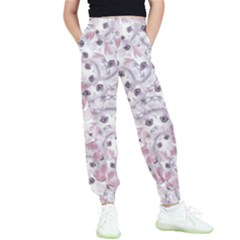 Sweet Kawaii Kitty Pattern (ai) Bk Kids  Joggers by dflcprintsclothing