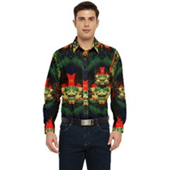 Cameringo 20240802 192452 Men s Long Sleeve Pocket Shirt  by tunjiolaseni