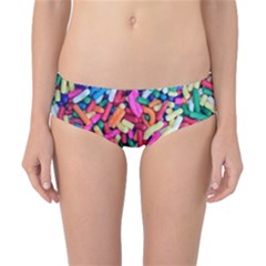 Colorful Candy Texture, Close-up Classic Bikini Bottoms by kyorashop23