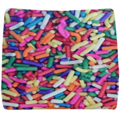 Colorful Candy Texture, Close-up Seat Cushion by kyorashop23