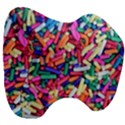 Colorful Candy Texture, Close-up Head Support Cushion View3