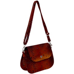 Water Drops, Lui, Amazing Saddle Handbag by kyorashop23