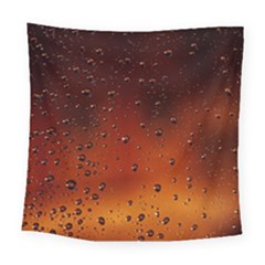 Water Drops, Lui, Amazing Square Tapestry (large)