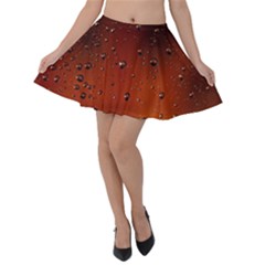 Water Drops, Lui, Amazing Velvet Skater Skirt