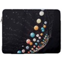 Ballons Night Party 17  Vertical Laptop Sleeve Case With Pocket View1