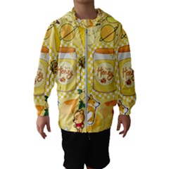 Marillo Pastel Zkt, Aesthetic, Stickers, Yellow Kids  Hooded Windbreaker