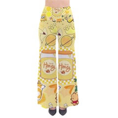 Marillo Pastel Zkt, Aesthetic, Stickers, Yellow So Vintage Palazzo Pants by kyorashop23