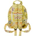 Marillo Pastel Zkt, Aesthetic, Stickers, Yellow Mini Full Print Backpack View2