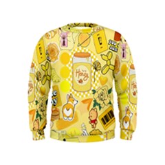 Marillo Pastel Zkt, Aesthetic, Stickers, Yellow Kids  Sweatshirt