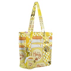 Marillo Pastel Zkt, Aesthetic, Stickers, Yellow Everyday Shoulder Bag With Pouch Bag