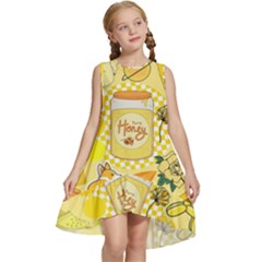 Marillo Pastel Zkt, Aesthetic, Stickers, Yellow Kids  Frill Swing Dress by kyorashop23