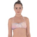 Moon Phase, Cloud, Clouds, Moon, Pastel Tie Back Bikini Top View1