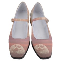 Moon Phase, Cloud, Clouds, Moon, Pastel Women s Mary Jane Shoes by kyorashop23