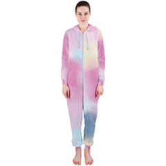 Pastel Ballons, Ballons, Hooded Jumpsuit (ladies)